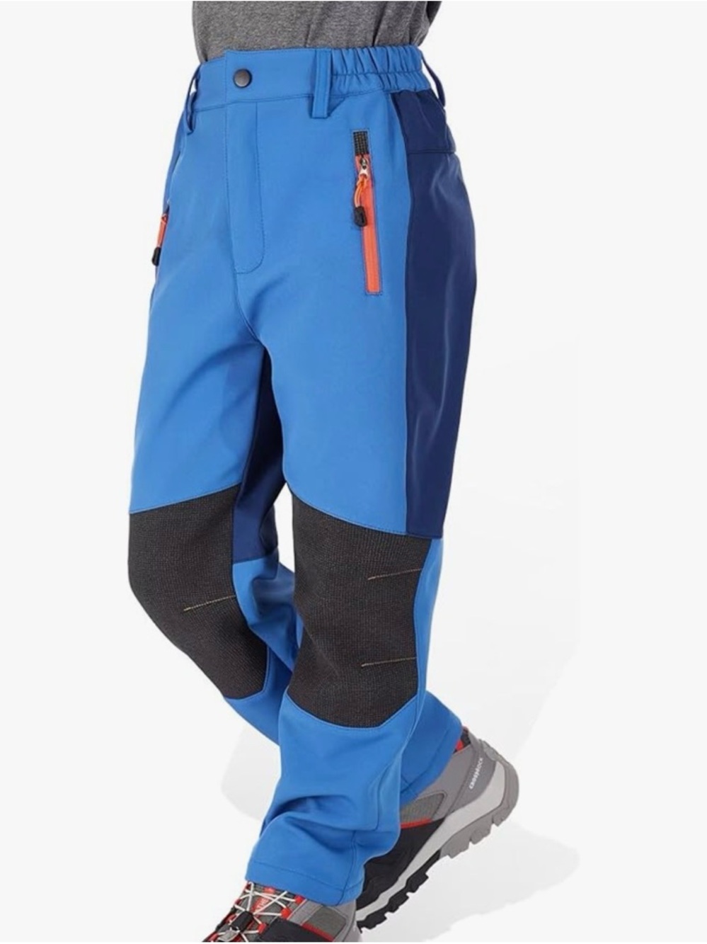 Blue Boys Softshell Snowpants C371